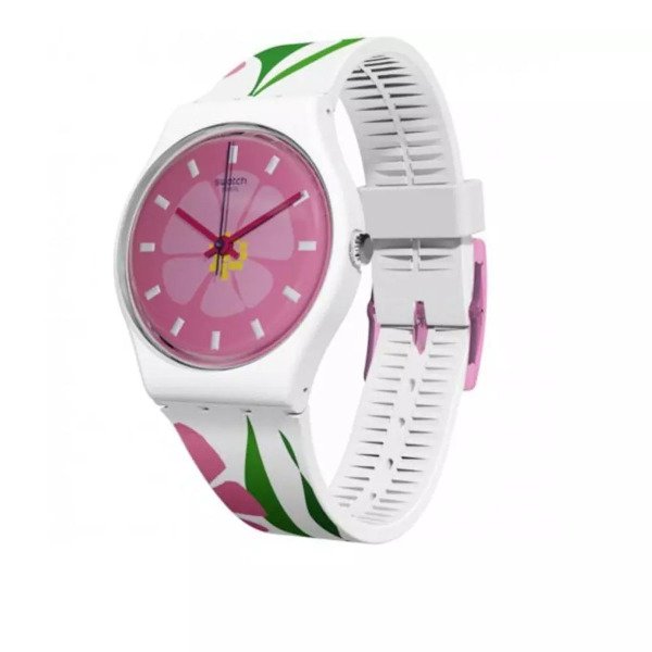 Swatch GZ304 Plastik Silikon Kadın Kol Saati