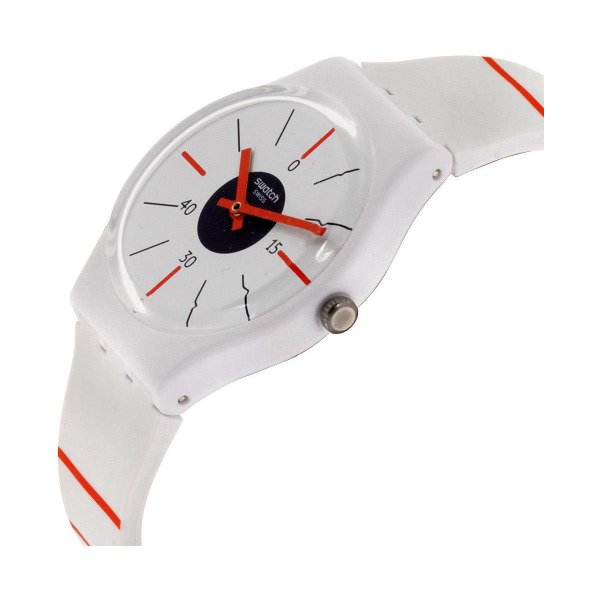 Swatch GZ318 Renkli Plastik Silikon Kadın Kol Saati