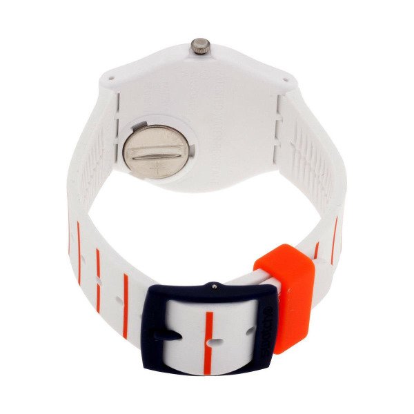 Swatch GZ318 Renkli Plastik Silikon Kadın Kol Saati