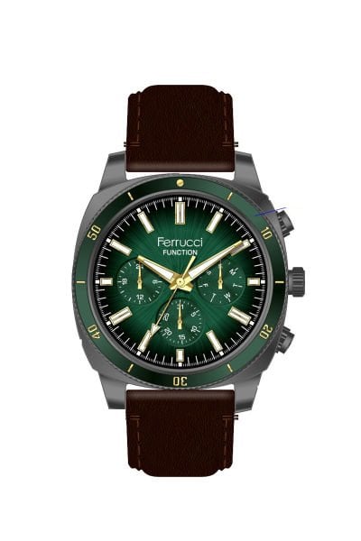 Ferrucci FCF 03357FK.05 Deri Erkek Kol Saati