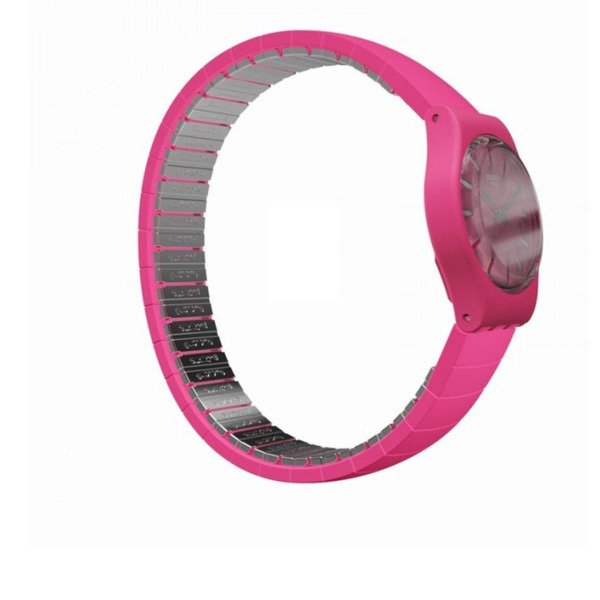 Swatch LP149B Pembe Metal Kadın Kol Saati