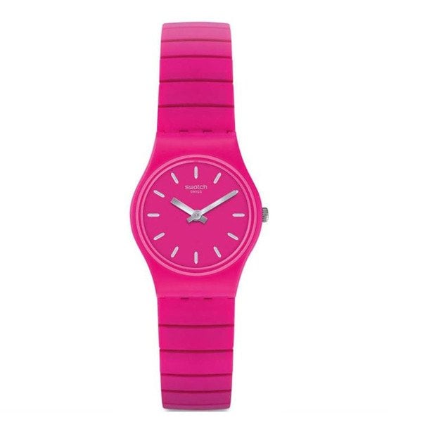 Swatch LP149B Pembe Metal Kadın Kol Saati