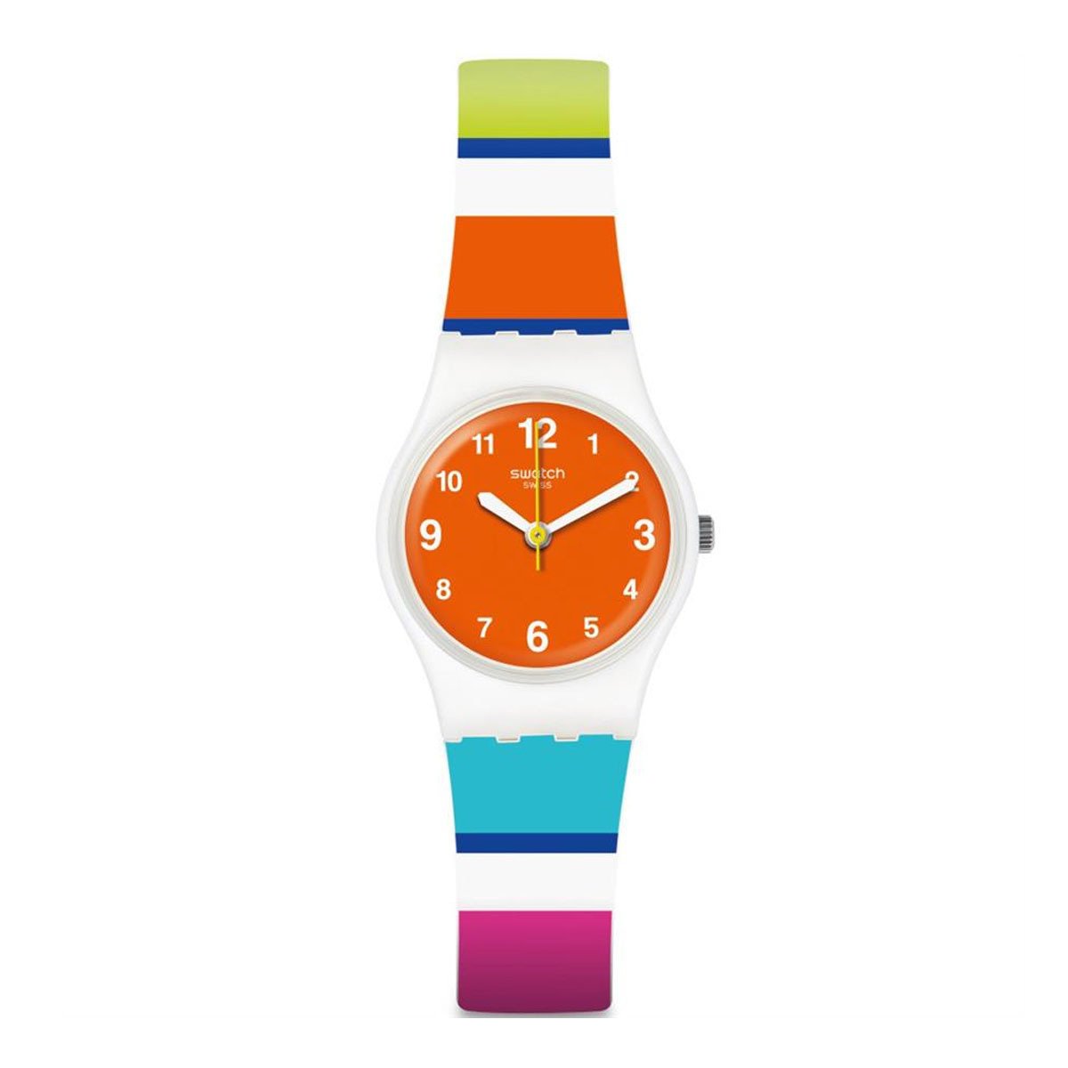 Swatch LW158 Plastik Silikon Kadın Kol Saati