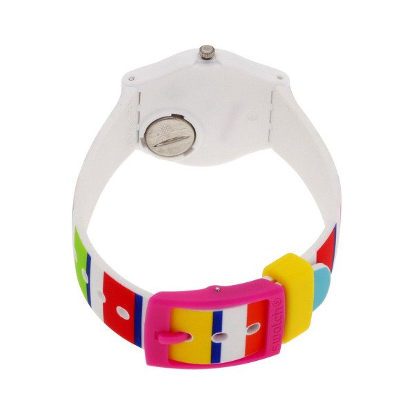 Swatch LW158 Plastik Silikon Kadın Kol Saati