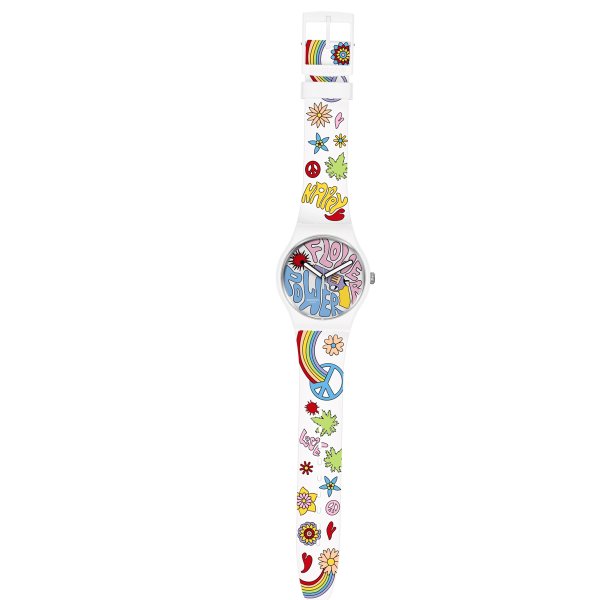 Swatch So32w107 POWER OF PEACE
