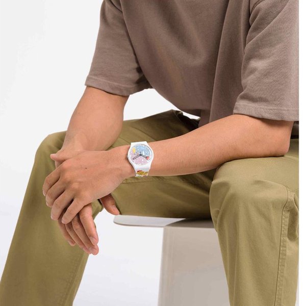 Swatch So32w107 POWER OF PEACE