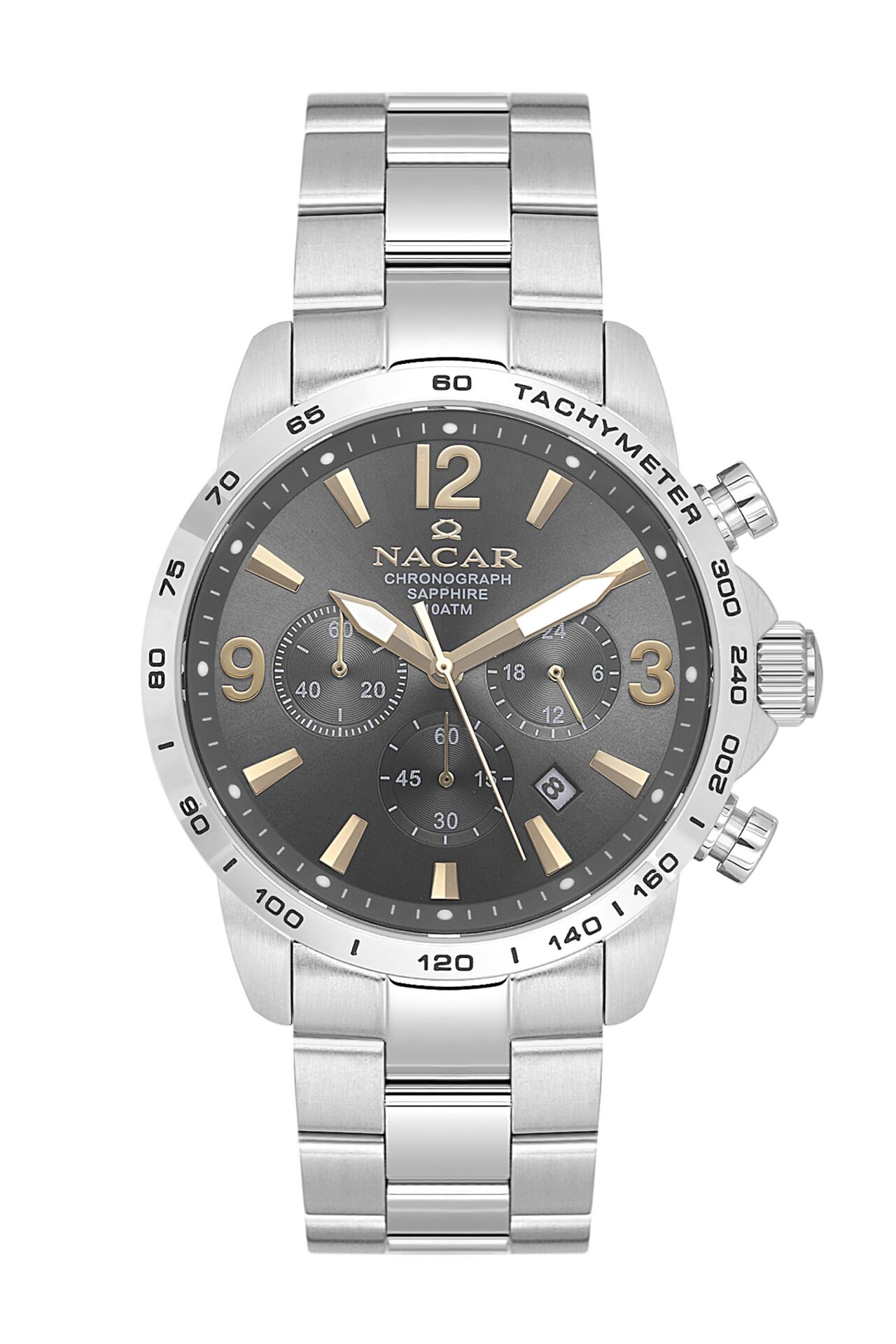 Nacar NC08-29420706-AGCM Safir Erkek Kol Saati