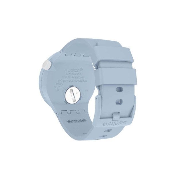Swatch Big Bold Ceramic SB03N100 C-Blue Unisex Kol Saati