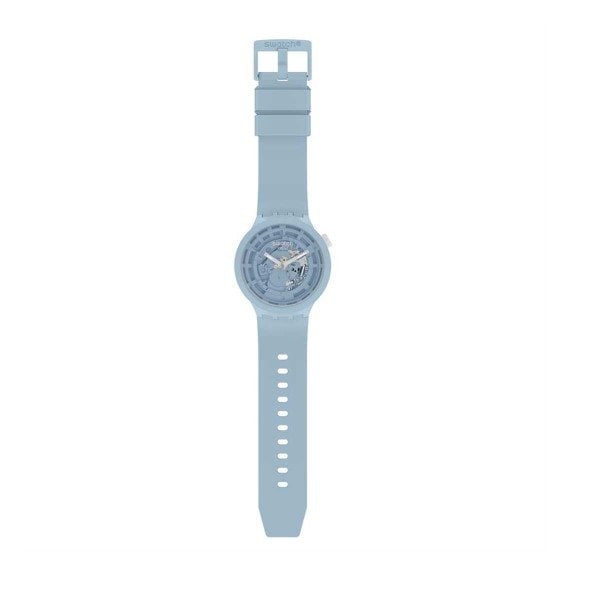 Swatch Big Bold Ceramic SB03N100 C-Blue Unisex Kol Saati