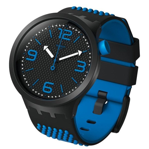 Swatch SO27B101 Plastik Silikon Erkek Kol Saati