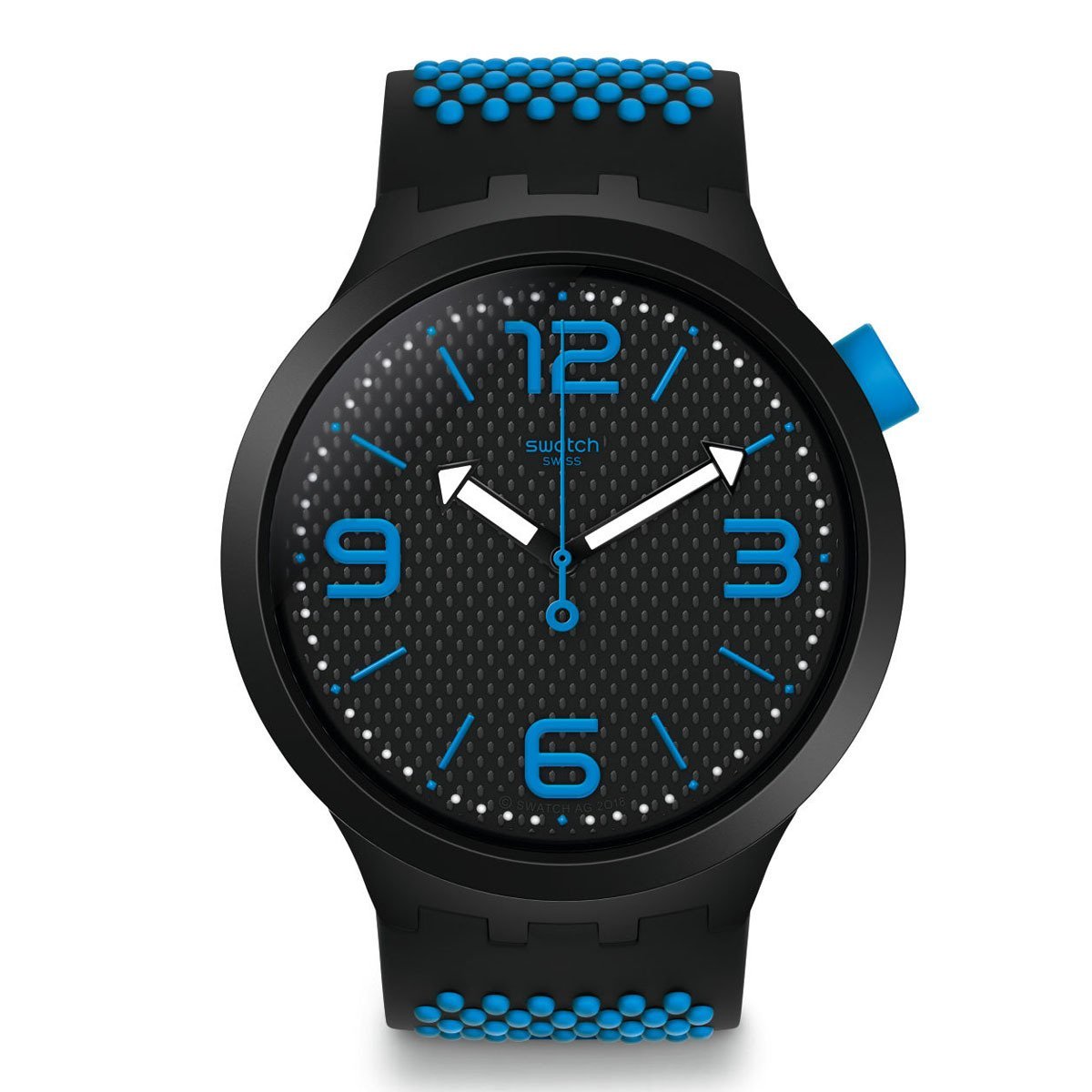 Swatch SO27B101 Plastik Silikon Erkek Kol Saati