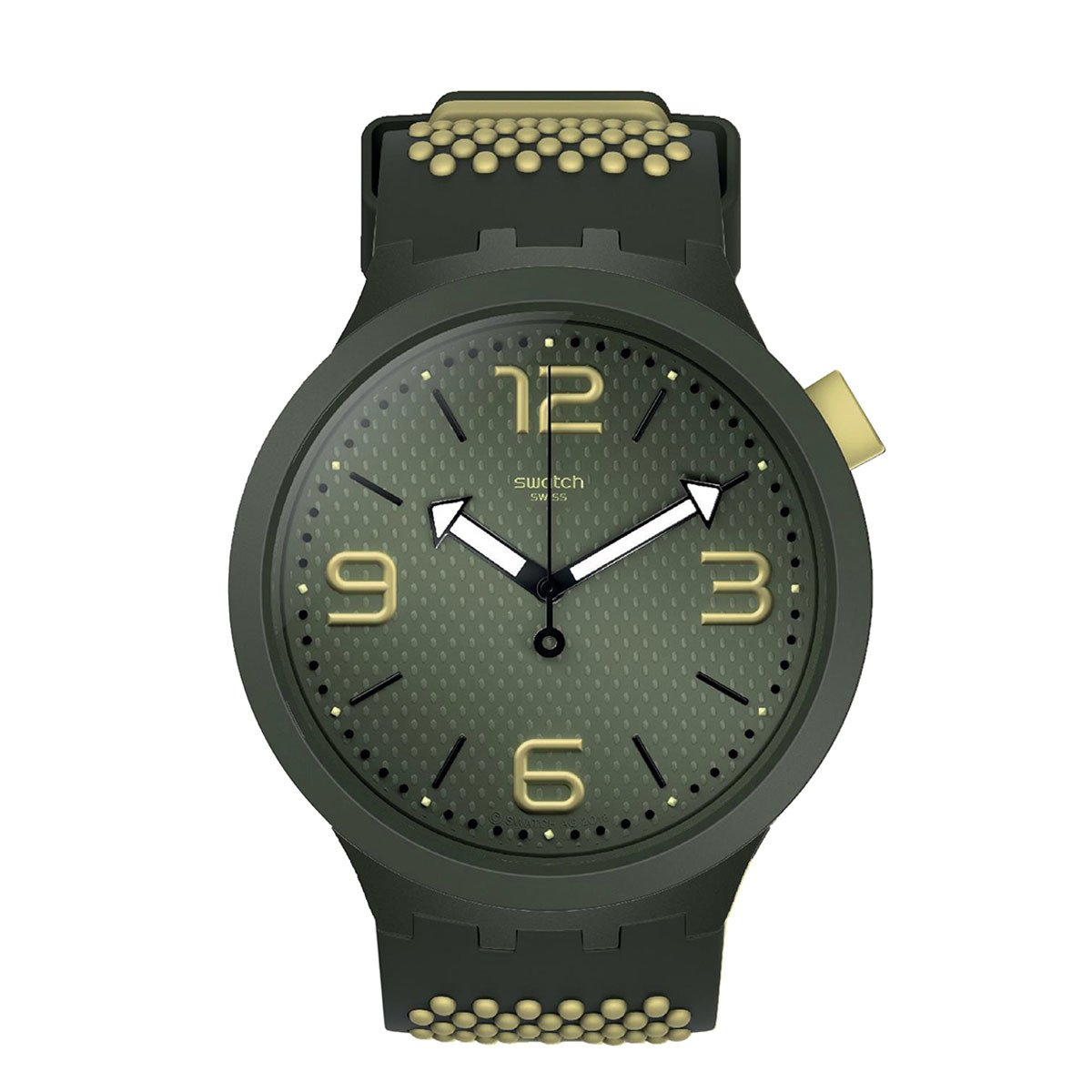 Swatch SO27M102 Yeşil Plastik Silikon Erkek Kol Saati