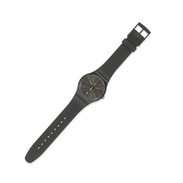Swatch SUOB404 Siyah Plastik Slikon Kol Saati