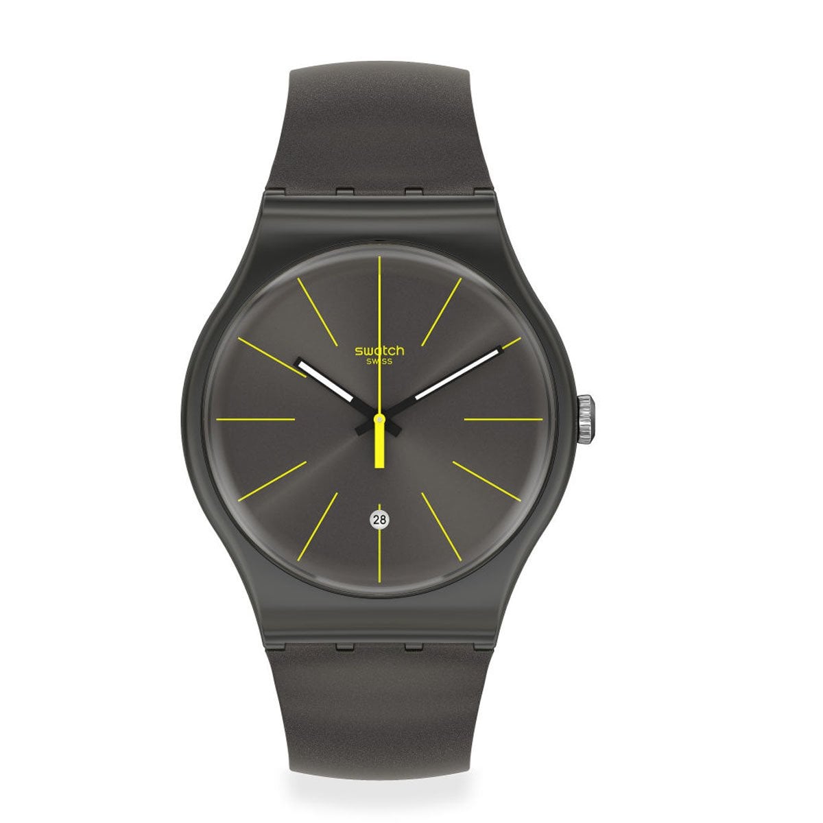 Swatch SUOB404 Siyah Plastik Slikon Kol Saati