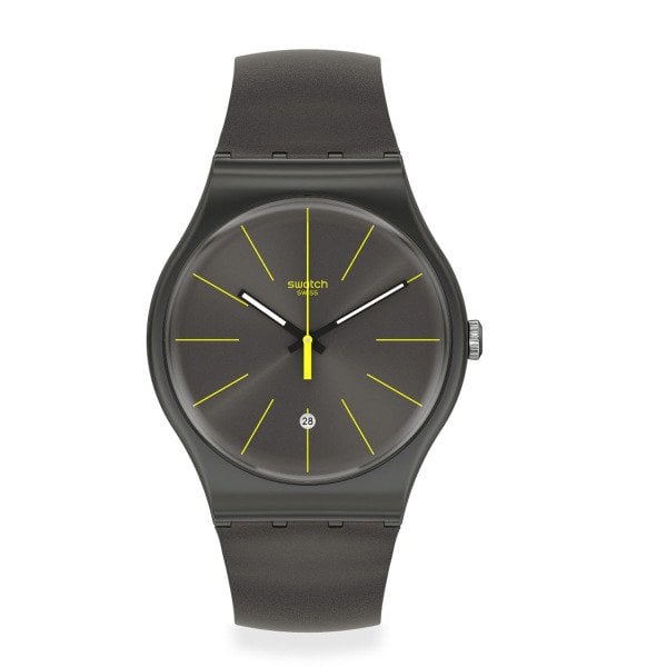 Swatch SUOB404 Siyah Plastik Slikon Kol Saati