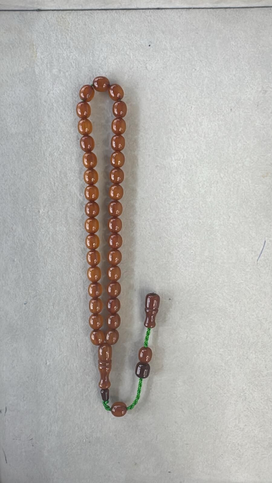 Renk Alma Garantili Sıkma Kehribar Sistemli İmame Tesbih 10 Numara