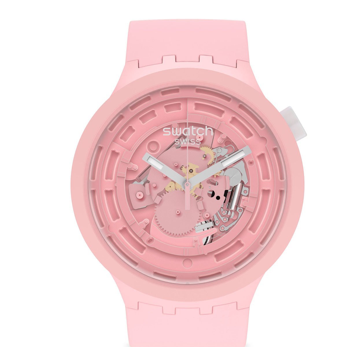 Swatch Big Bold Ceramic C-Pink Kadın Kol Saati SB03P100