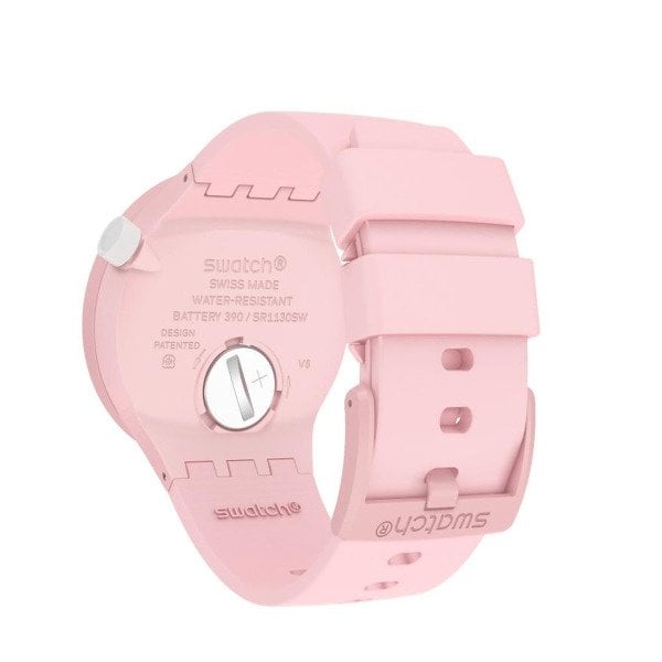 Swatch Big Bold Ceramic C-Pink Kadın Kol Saati SB03P100