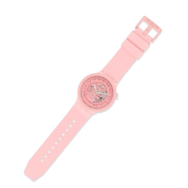 Swatch Big Bold Ceramic C-Pink Kadın Kol Saati SB03P100