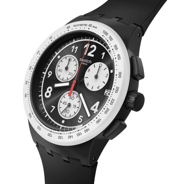 SUSB420 Swatch Nothing Basic About Black Erkek Kol Saati