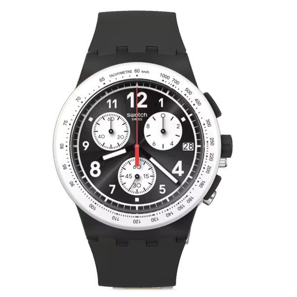 SUSB420 Swatch Nothing Basic About Black Erkek Kol Saati