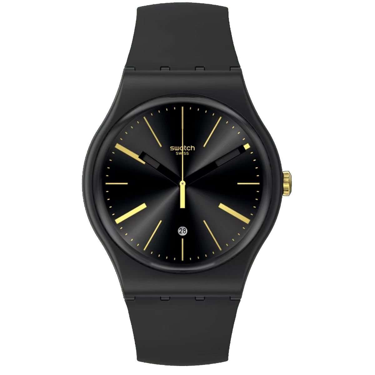 Swatch  SO29B403 A DASH OF YELLOW Kol Saati