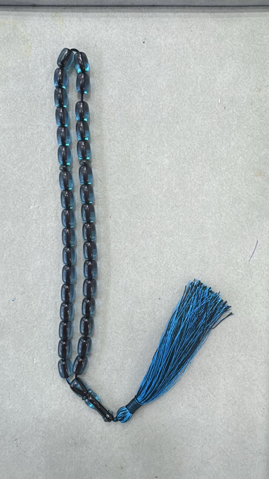 Ateş Kehribarı Yeni Malzeme Tesbih 20 Numara