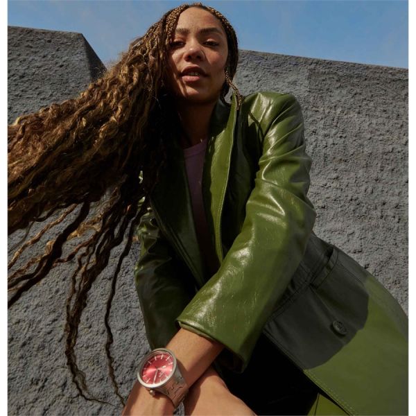 Swatch SB07S104G SCARLET SHIMMER Big Bold Irony