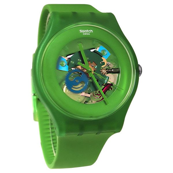 Swatch SUOG103 Yeşil Plastik Silikon Kol Saati