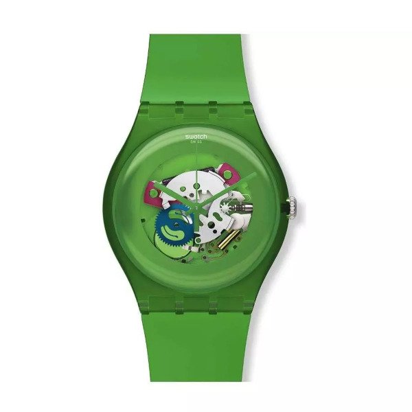 Swatch SUOG103 Yeşil Plastik Silikon Kol Saati