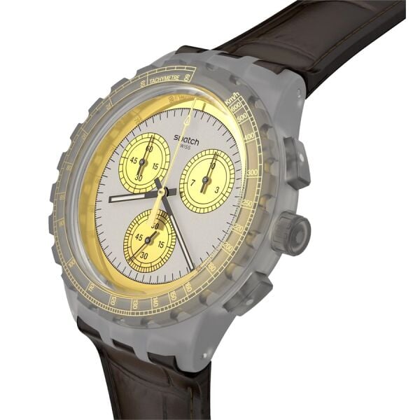 Swatch Susm100 GOLDEN RADIANCE Kol Saati