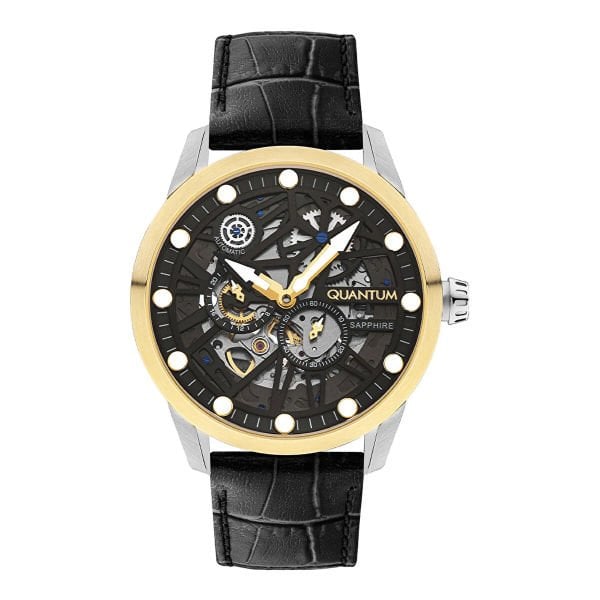 Quantum QMG1120CRC.275 Otomatik Safir Deri Erkek Kol Saati