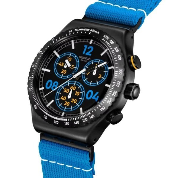 Swatch YVB100 MOMENTS IN BLUE Kol Saati