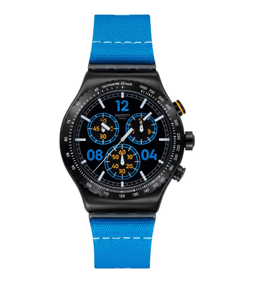 Swatch YVB100 MOMENTS IN BLUE Kol Saati