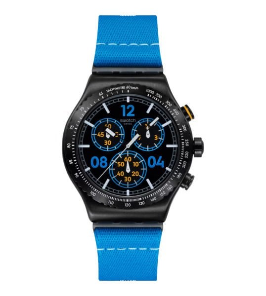 Swatch YVB100 MOMENTS IN BLUE Kol Saati