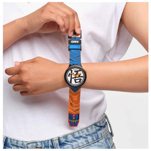 Swatch Sb01z101 GOKU X SWATCH KOL SAATİ