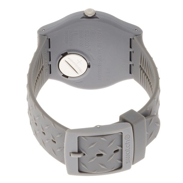 Swatch SUOM102 Gri Plastik Silikon Kol Saati