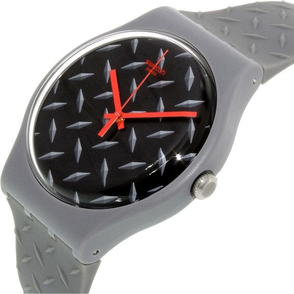 Swatch SUOM102 Gri Plastik Silikon Kol Saati
