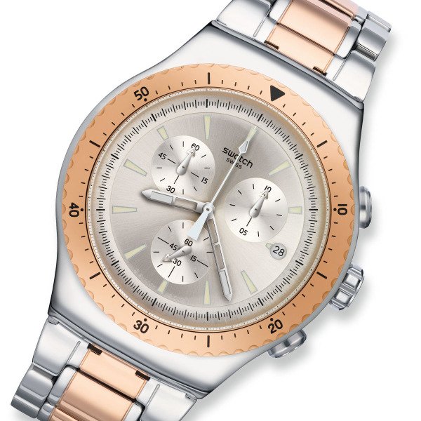 Swatch YOS452G Rose Çelik  Kol Saati