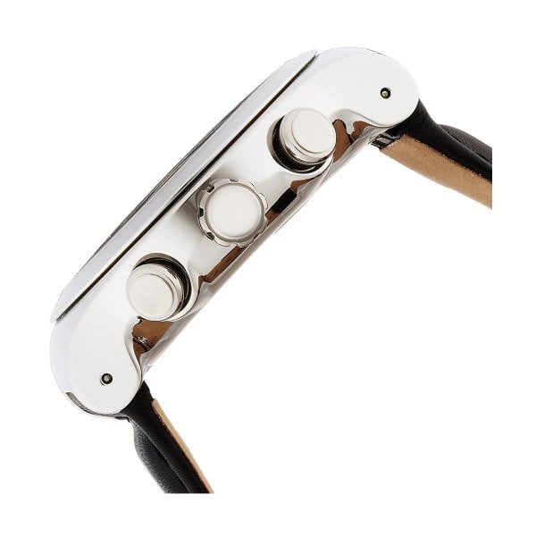 Swatch YOS451 Siyah Deri Kol Saati