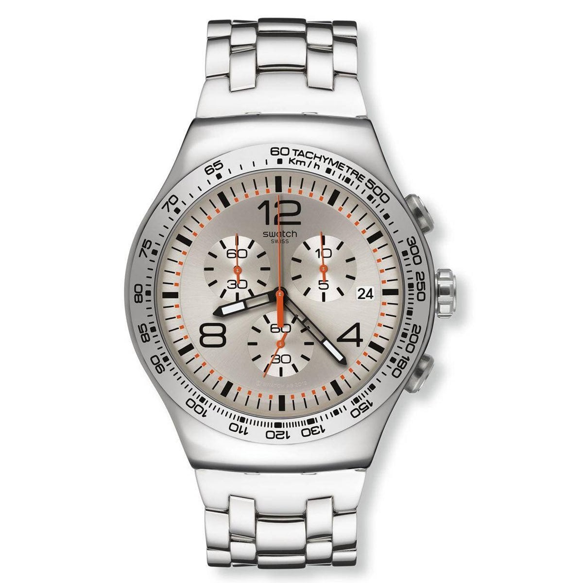 Swatch YOS445G Unisex Çelik Kol Saati