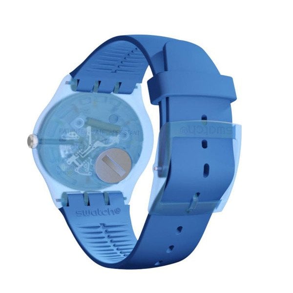 Swatch SUON125 Mavi Plastik Silikon Kol Saati