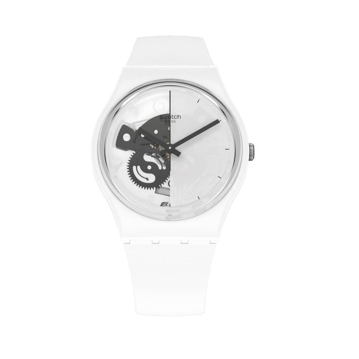Swatch So31w101 THINK TIME WHITE Kadın Kol Saati