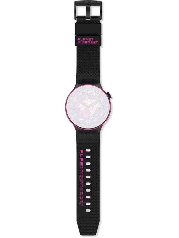 Swatch ASB01B126C Silikon Kordon