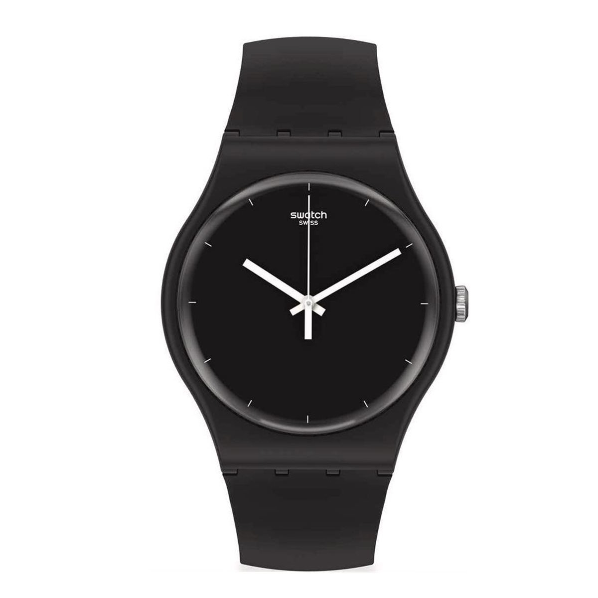 Swatch So32b106 THINK TIME BLACK Kol Saati