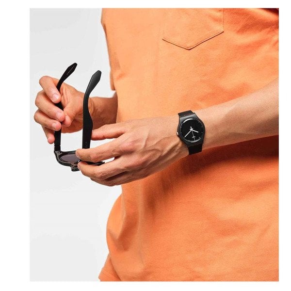 Swatch So32b106 THINK TIME BLACK Kol Saati