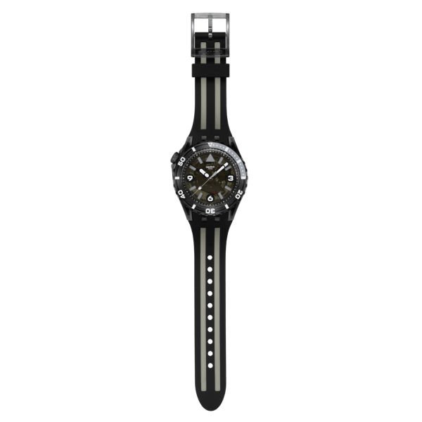 Swatch SSCU09B100 BLACK SEA NETTLE Kol Saati