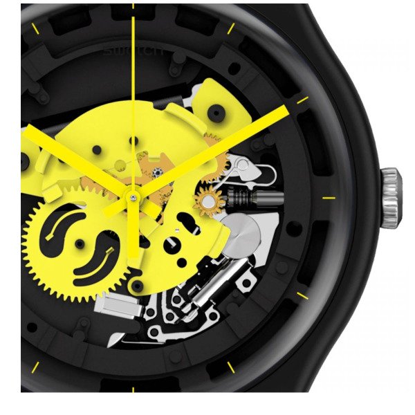 Swatch So32b111 TIME TO YELLOW BIG Kol Saati