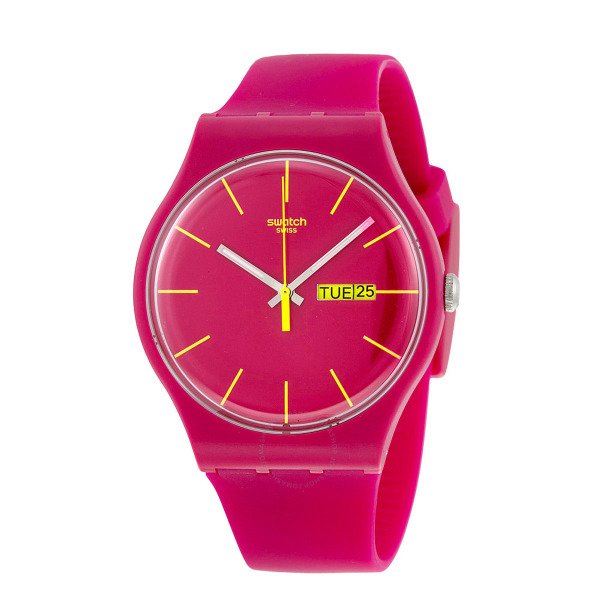 Swatch SUOR704 Plastik Silikon Kadın Kol Saati