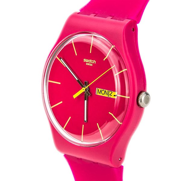 Swatch SUOR704 Plastik Silikon Kadın Kol Saati
